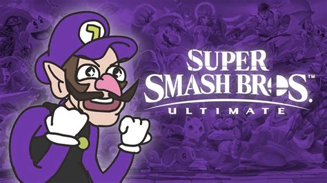 Waluigi for Super Smash Bros Ultimate DLC | Smash Bros Animation - YouTube