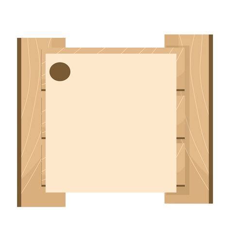 Wooden Board Illustration 21594607 PNG