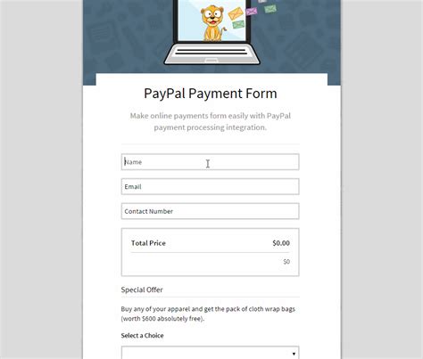 Collect Payments Safely with FormGet Forms | FormGet