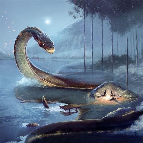 Serpent glorification. Follow @digital.fantasy.art 〰️ Art by Ilia ...