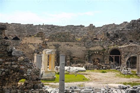 Side ruins in Turkey 8474687 Stock Photo at Vecteezy