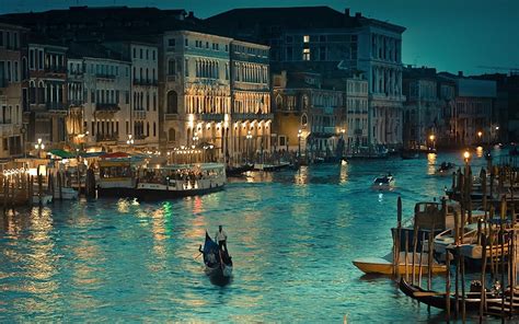 Venice, Italy - The Grand Canal Pictures | Hd Desktop Wallpaper