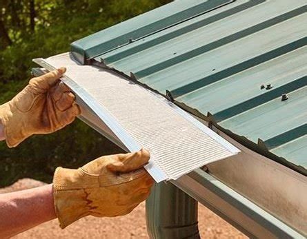 How to Install Gutter Guards for Metal Roof