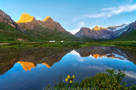 Peaceful | Yaonv Lake, Nianbaoyuze Geopark, Qinghai, China N… | Flickr