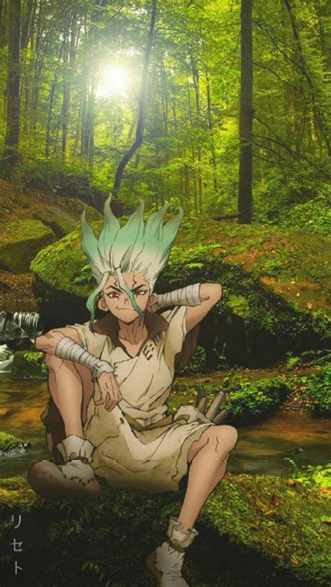 Wallpaper with Senku : r/DrStone