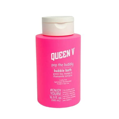 Queen V Pop the Bubbly Bubble Bath Soap All-Natural pH-Balanced Feminine Wash 16.9 Oz - Walmart.com