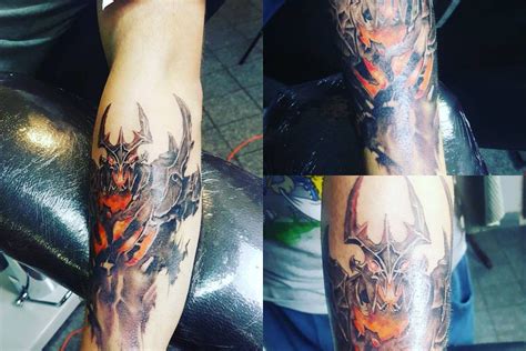 Community member shows off sick Shadow Fiend tattoo - The Flying Courier