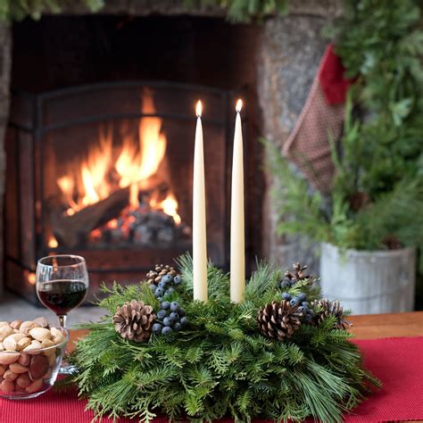 Blueberry Holiday Centerpiece | Fresh Centerpiece