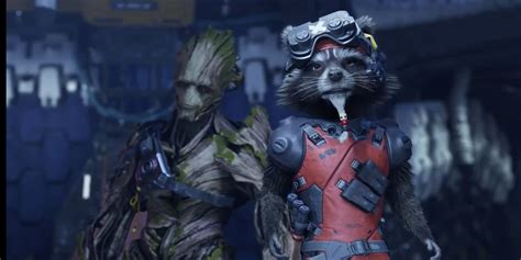 Comparing Square Enix Guardians of the Galaxy's Rocket Raccoon to the MCU Version