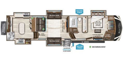 2021 Grand Design Solitude 390RK Fifth Wheel Specs