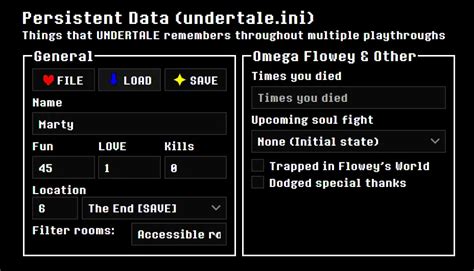 How to Edit Undertale Save Game Using Flowey's Time Machine