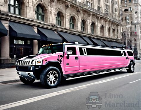 Rent Hummer H2 Pink Limo in Maryland for Quinceañeras