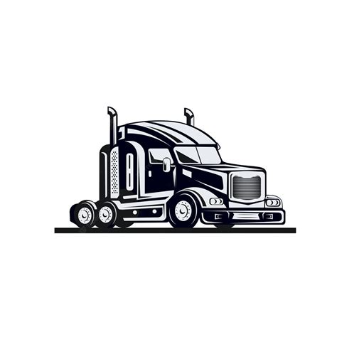 Premium Vector | Truck logo vector illustration good for mascot or logo for freight forwarding ...