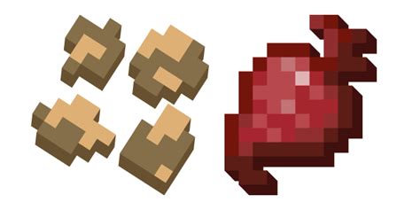 Minecraft Beetroot and Seeds cursor – Custom Cursor