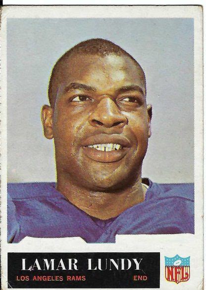 1965 Philadelphia #90 Lamar Lundy – Rookies and more