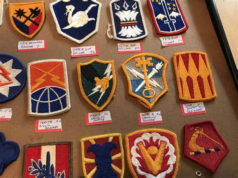 Vintage US Military Unit Patches Infantry Armor Special Units - Etsy