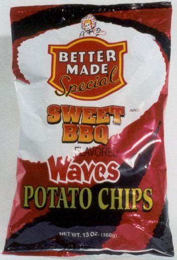 Better Made Sweet BBQ flavored potato chips > Potato Chips > Better Made > The Vernors Store