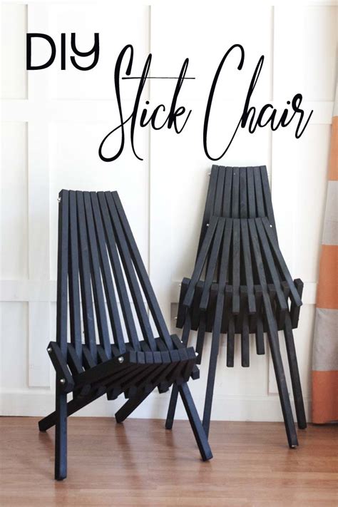 DIY Stick Chair - FREE Building Plans - Southern Revivals