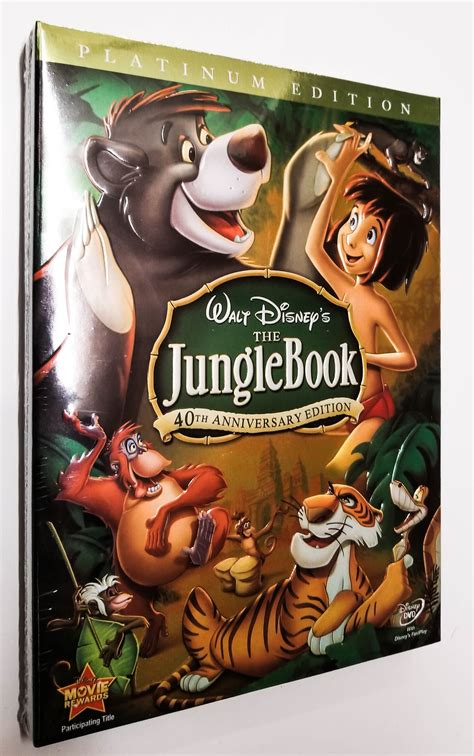 The Jungle Book (DVD, 2007, 2-Disc Set, 40th Anniversary Edition) NEW ...