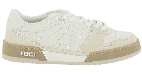 Fendi Match Sneakers in White | Lyst