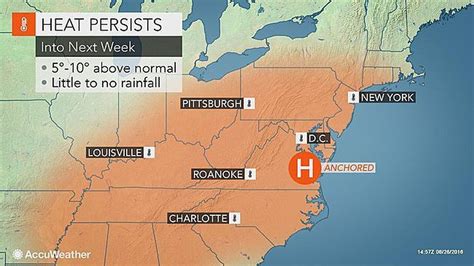 High temperatures to continue in the Harrisburg area - pennlive.com