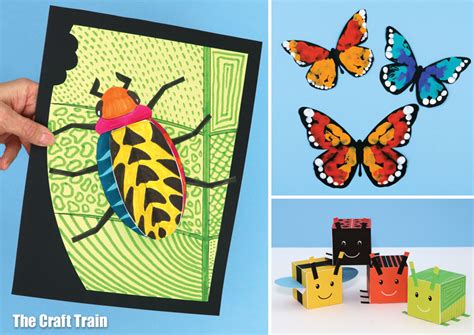 Bug crafts for kids - The Craft Train