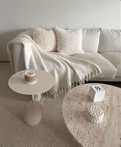 Cozy light living room | Decor home living room, House interior ...