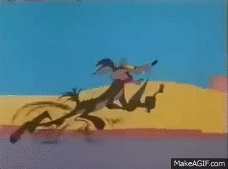 Old Cartoons Road Runner & Wile E Coyote Chariots of Fur on Make a GIF