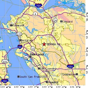 Moraga, California (CA) ~ population data, races, housing & economy