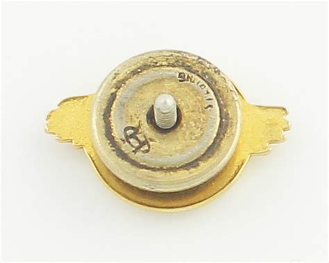 10K Ruptured Duck Service Pin - Yellow Gold Honorable Service Award ...