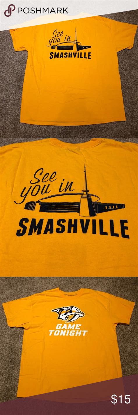 Nashville Predators NHL Smashville Shirt | Nashville predators, Shirts ...