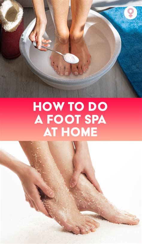 How To Do A Foot Spa At Home | Foot spa, Home foot soak, Foot soak recipe