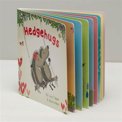 'hedgehugs' children's board book by fromlucy | notonthehighstreet.com