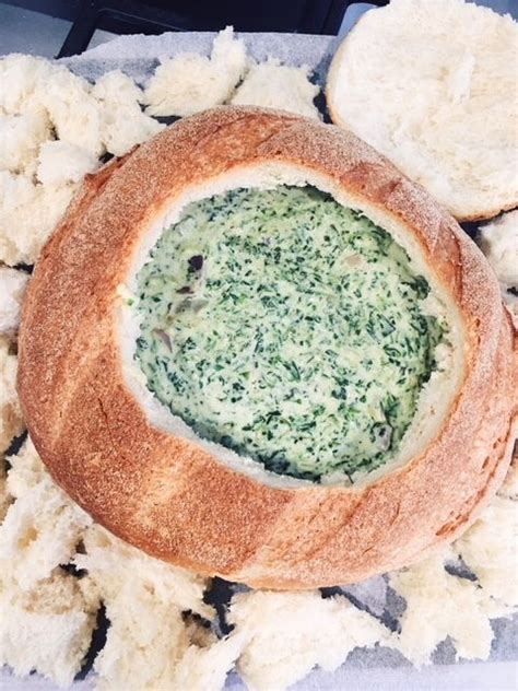 Vegan Spinach Cob Loaf Dip | Spinach cob loaf, Cob loaf dip, Cob loaf