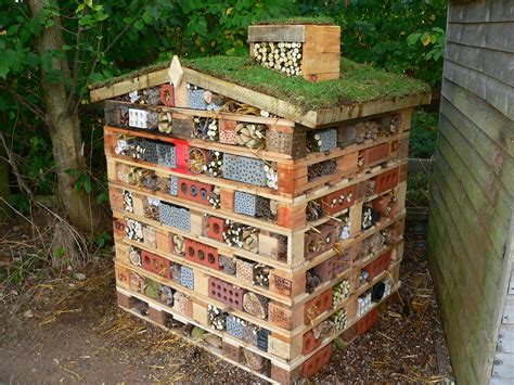 Greener Places Insect hotel | Insect hotel, Bee hotel, Garden insects