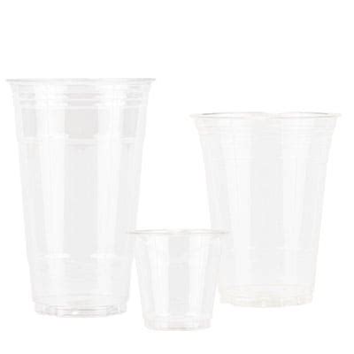 Clear Plastic Cups - Clear Cups with Lids | YBC Supply™