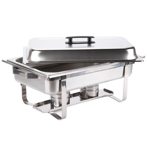 8 Qt. Stainless Steel Chafing Dish | WebstaurantStore