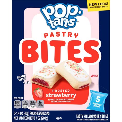 Pop-Tarts Frosted Strawberry Baked Pastry Bites, 7 oz - Shop Toaster ...