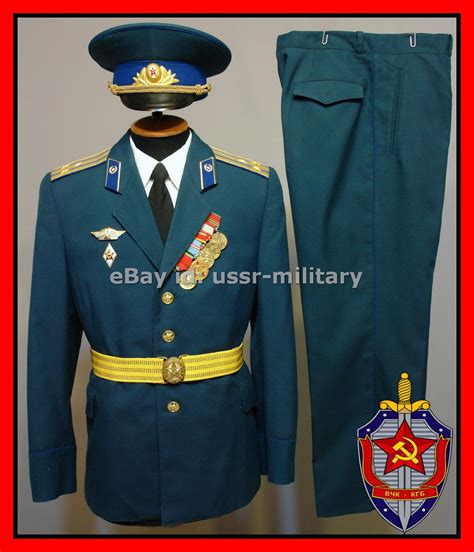 KGB dress officer's uniform Parade uniform- ussr-military on Ebay