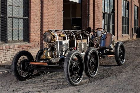 This Six-wheel Steam-Powered Boattail Roadster Is A Carefully Crafted ...