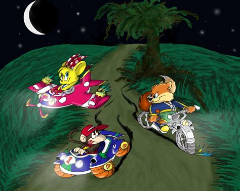 Diddy Kong Racing reloaded by Ribbedebie on DeviantArt