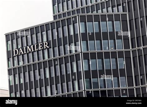 Daimler AG, Mercedes Benz Group, Headquarters in Stuttgart Untertuerkheim, Stuttgart, Baden ...