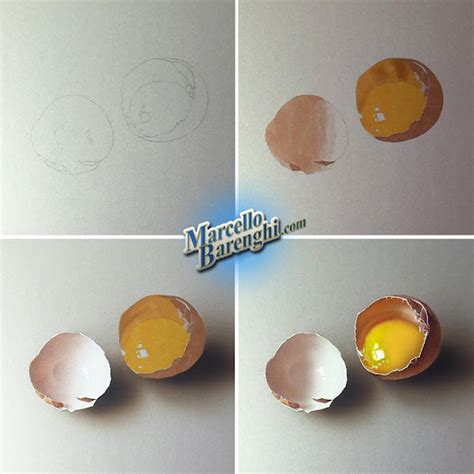 Drawing Broken Egg 2 - Marcello Barenghi