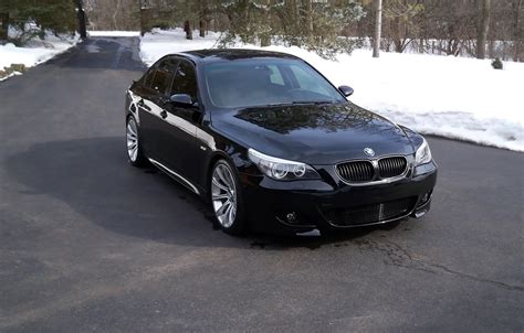 Wallpaper bmw, black, E60 images for desktop, section bmw - download