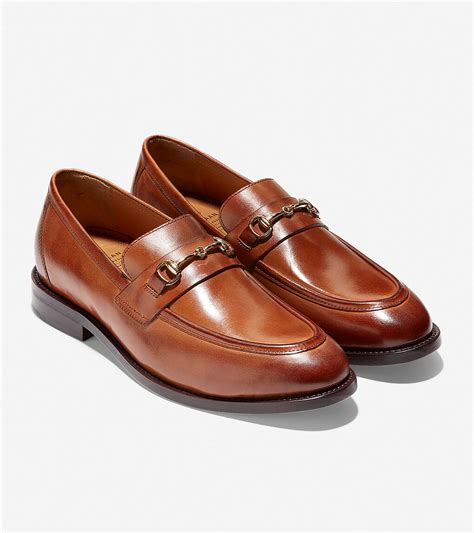 Men's Cole Haan American Classic Kneeland Bit Loafer in British Tan | Cole Haan US