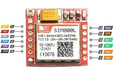 SIM800L GPRS GSM Module – Quad-Band TTL Serial Port – techiesms