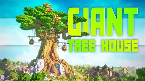 Giant Tree House by Cubed Creations - Minecraft Marketplace (via playthismap.com)