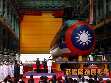 Taiwan reveals first domestically made submarine in defence milestone ...