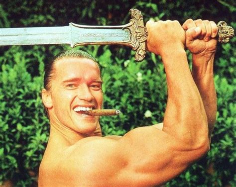 Arnold Schwarzenegger Conan Sword