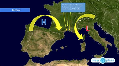 Wat is de Mistral? | Weer in het nieuws | Weerplaza.nl